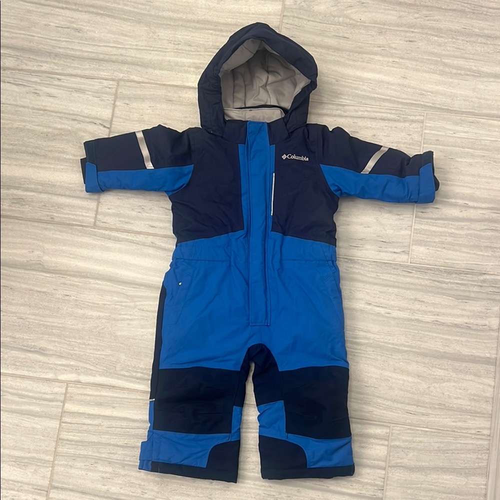 Columbia Blue and Black Snowsuit Infant Buga™ III Suit